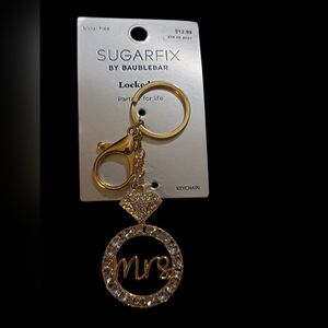 Gold Keychain MRS. Diamind Ring